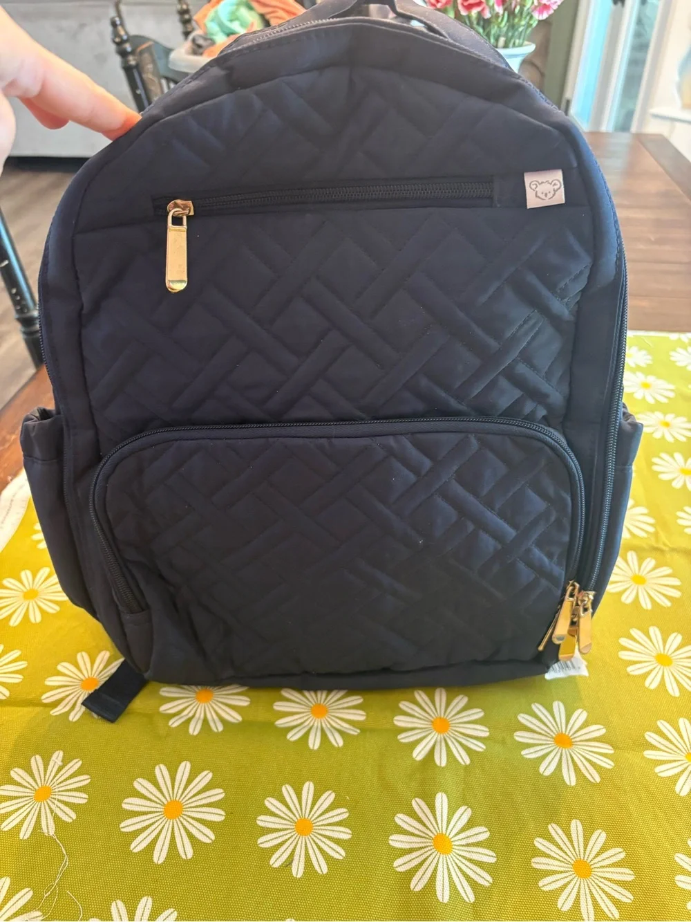 Fisher Price Quilted Diaper Bag